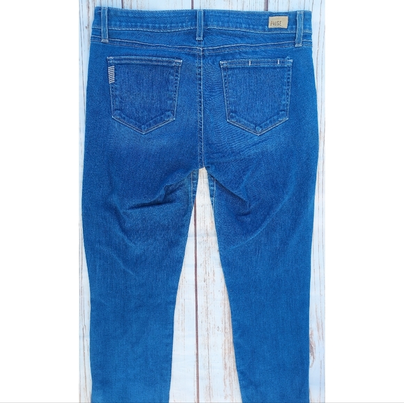 PAIGE Verdugo Crop Skinny Ankle Jeans | Size 29 - Picture 8 of 9